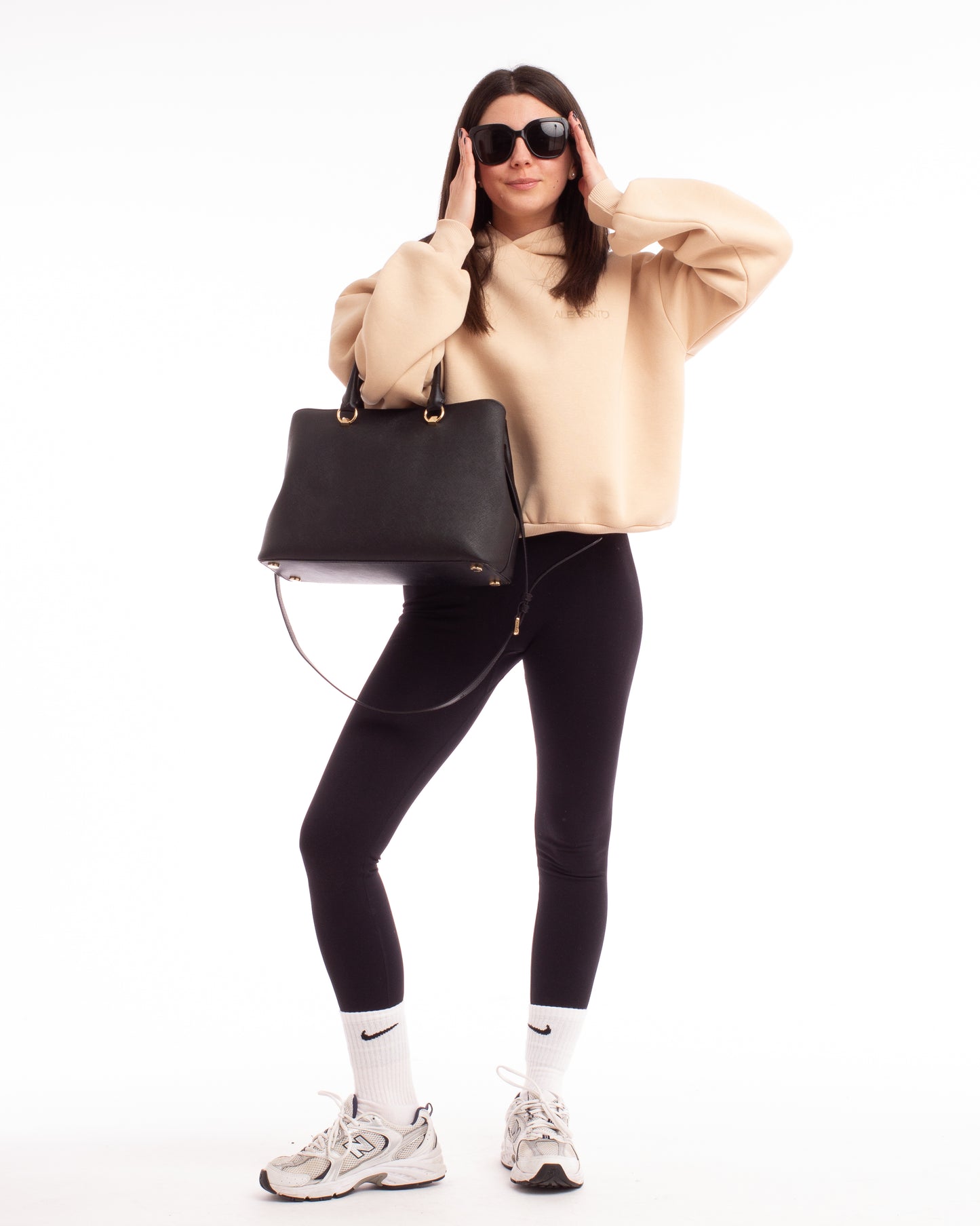 Felpa Muse Beige-Con Cappuccio