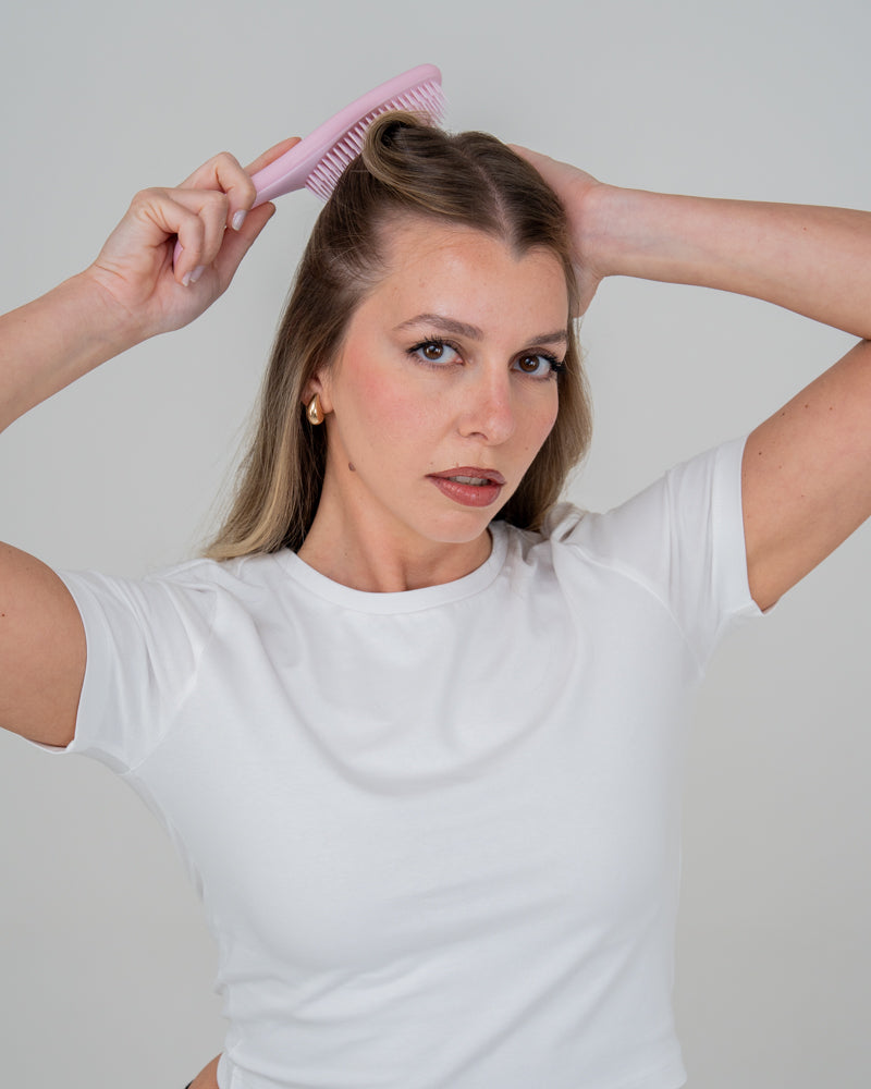 Pink Hair Brush- La spazzola che districa senza spezzare i capelli
