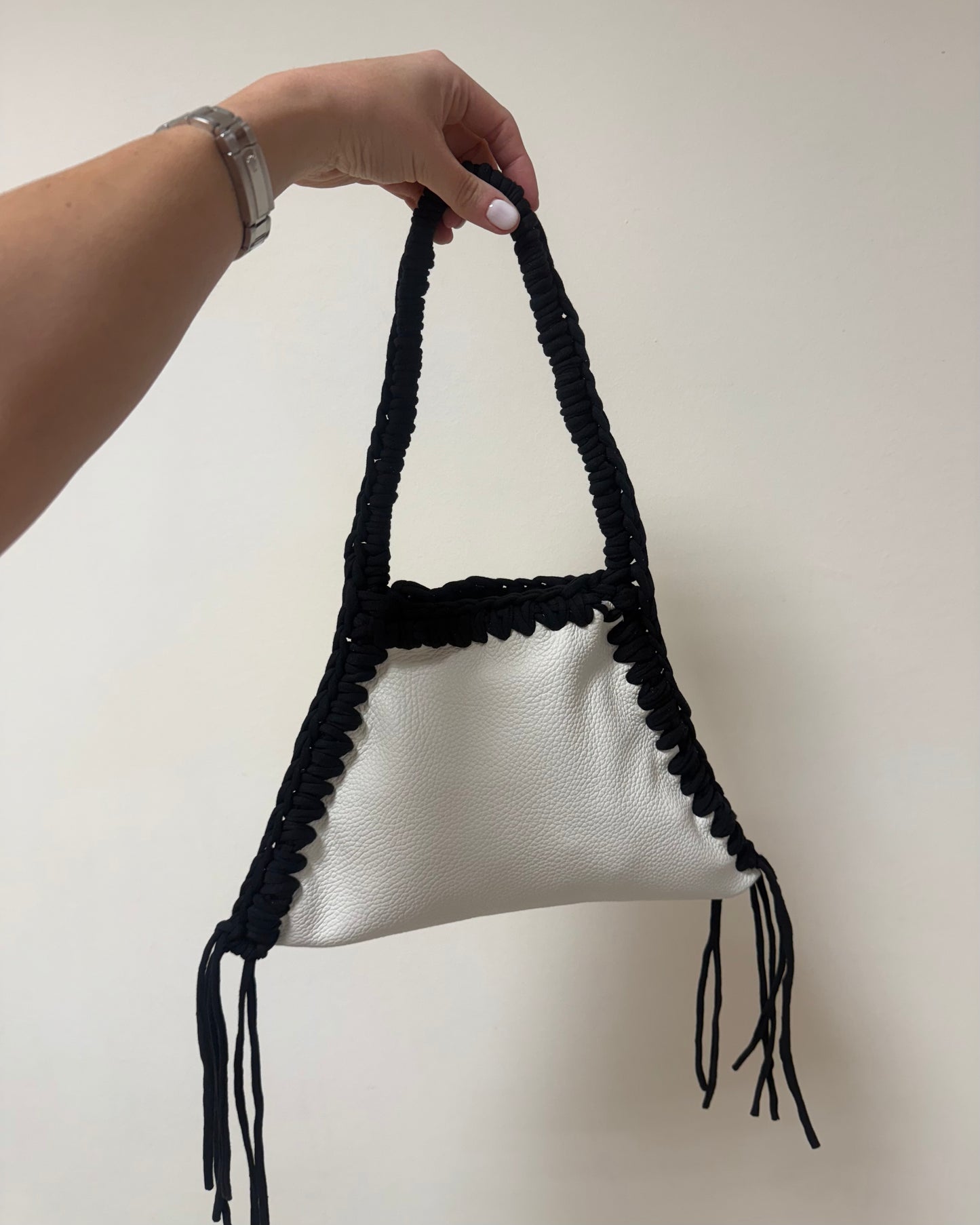 Aperitivo & Uncinetto Workshop- Leather Crochet Bag