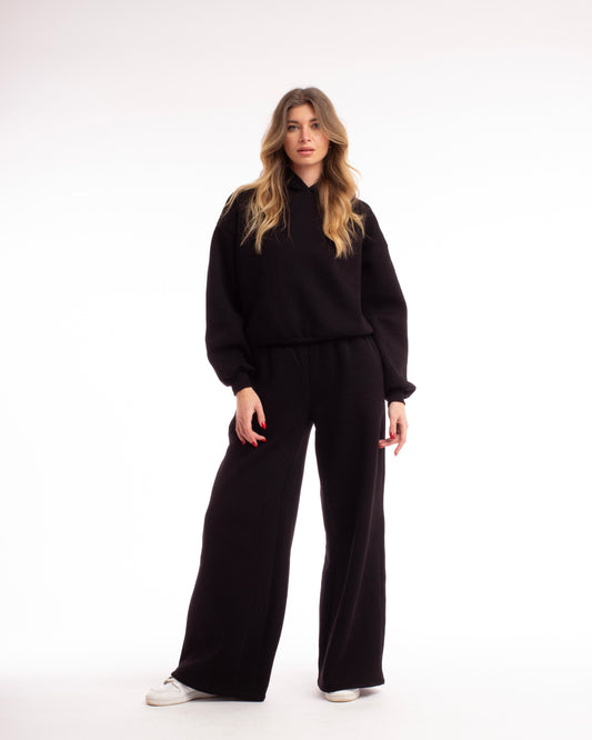 Tuta Muse Nera-Con Cappuccio