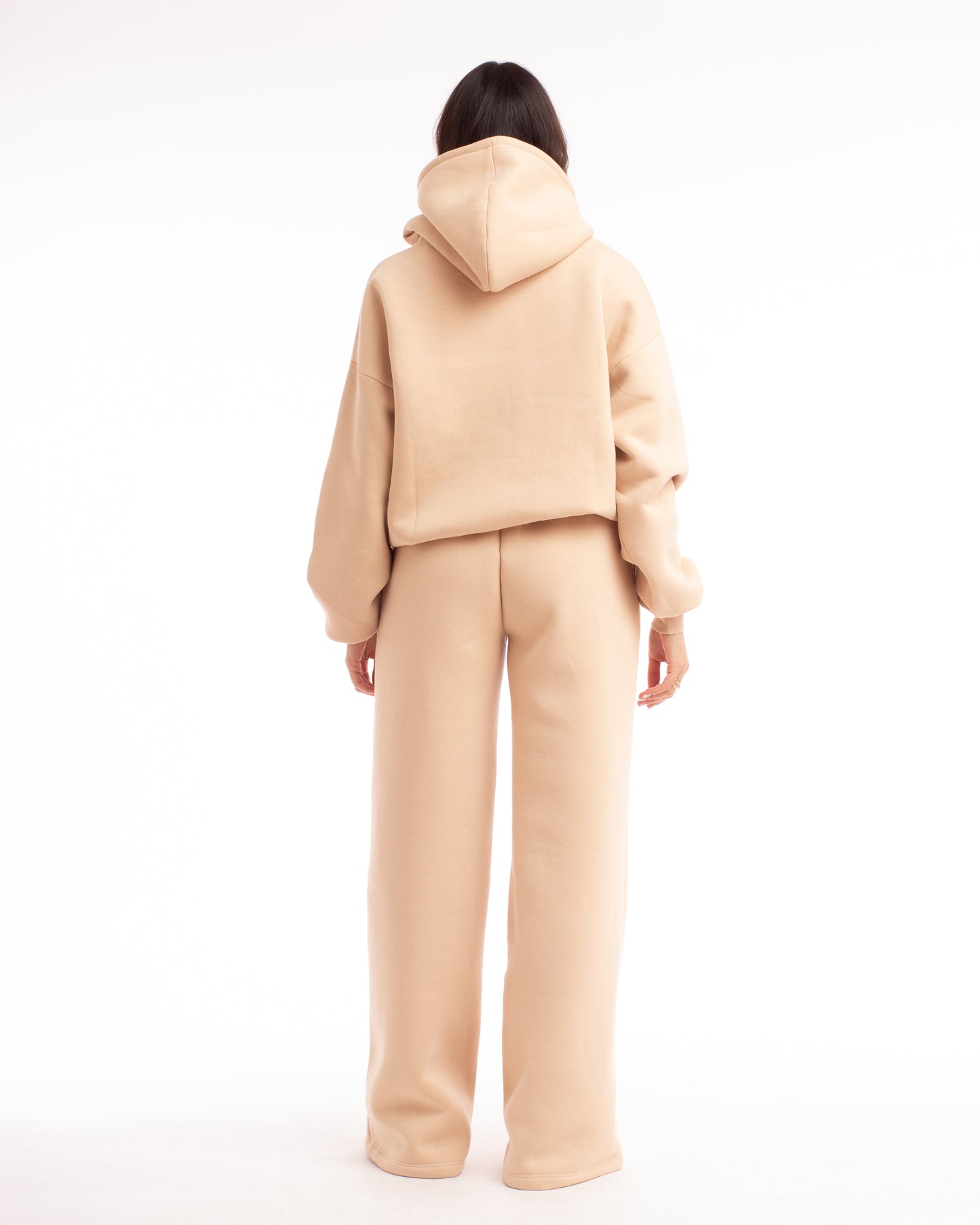Tuta Muse Beige-Con Cappuccio